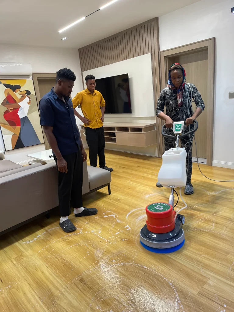 professional cleaning training in abuja